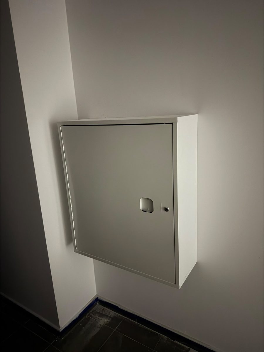 Szafka hydrantowa - instalacja przeciwpożarowa - realizacja Szelbi-Instal