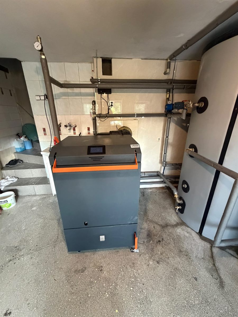Kocioł Blaze Green Combi 26 kW - zgazowanie i pellet - realizacja Szelbi-Instal
